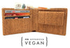 Vegan Slim Wallet with Coin Pocket Vegan Pocket Vegan Slim Wallet